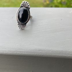 Black Onyx  Ring