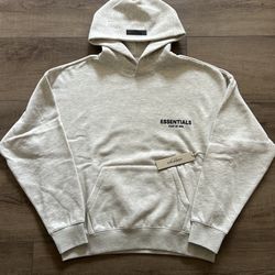 essentials “ light oatmeal “ hoodie 