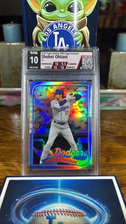 2024 Topps Chrome Shohei Ohtani 35th Anniversary Silver Refractor Gem Mint 10