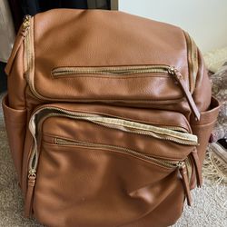 Brown Diaper Bag