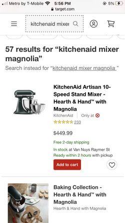 KitchenAid Artisan 10-Speed Stand Mixer - Hearth & Hand™ with Magnolia 
