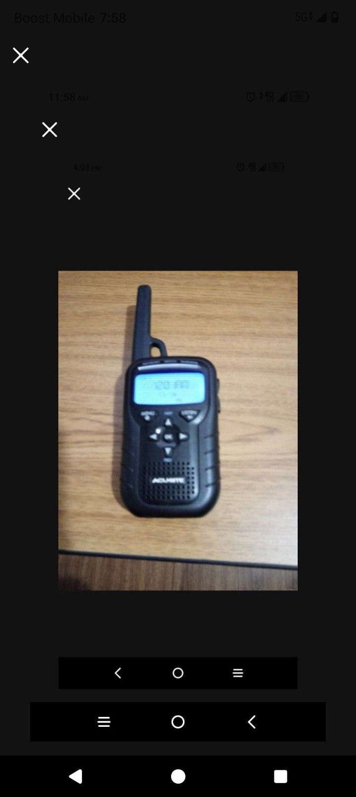 Acu-Rite Weather Alert Radio