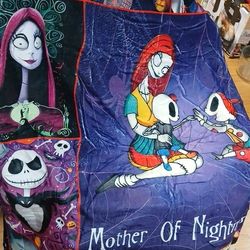 New Fleece Blanket 50 X 65 Nightmare Before Christmas 