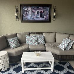Indoor / Outdoor Patio Sofa