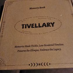 Baby Memory Book - Gender Neutral Baby Book Keepsake with Silver Foil Design, Baby Photo Album for First 5 Years, Baby Books for Baby Shower, Pregnant