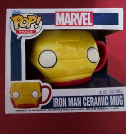 MARVEL IRON MAN Ceramic mug 16 Oz. NIB
