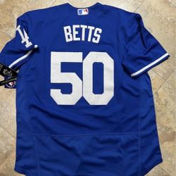 Dodgers Mookie Betts Blue Jersey Men Sizes Brand New 