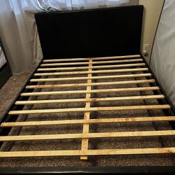 Leather Bed Frame 