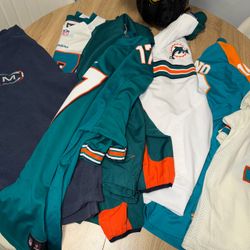 Vintage NFL Miami Dolphins Jerseys Lot PRICES VARY