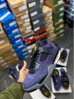 Jordan 4 Lakers Mens Shoes