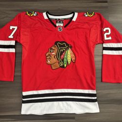 Fanatics Authentic Pro Chicago Blackhawks Lukas Reichel NHL MISPRINT Jersey 52 L 