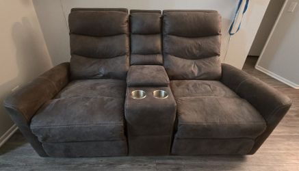 Recliner Two-Seat Couch