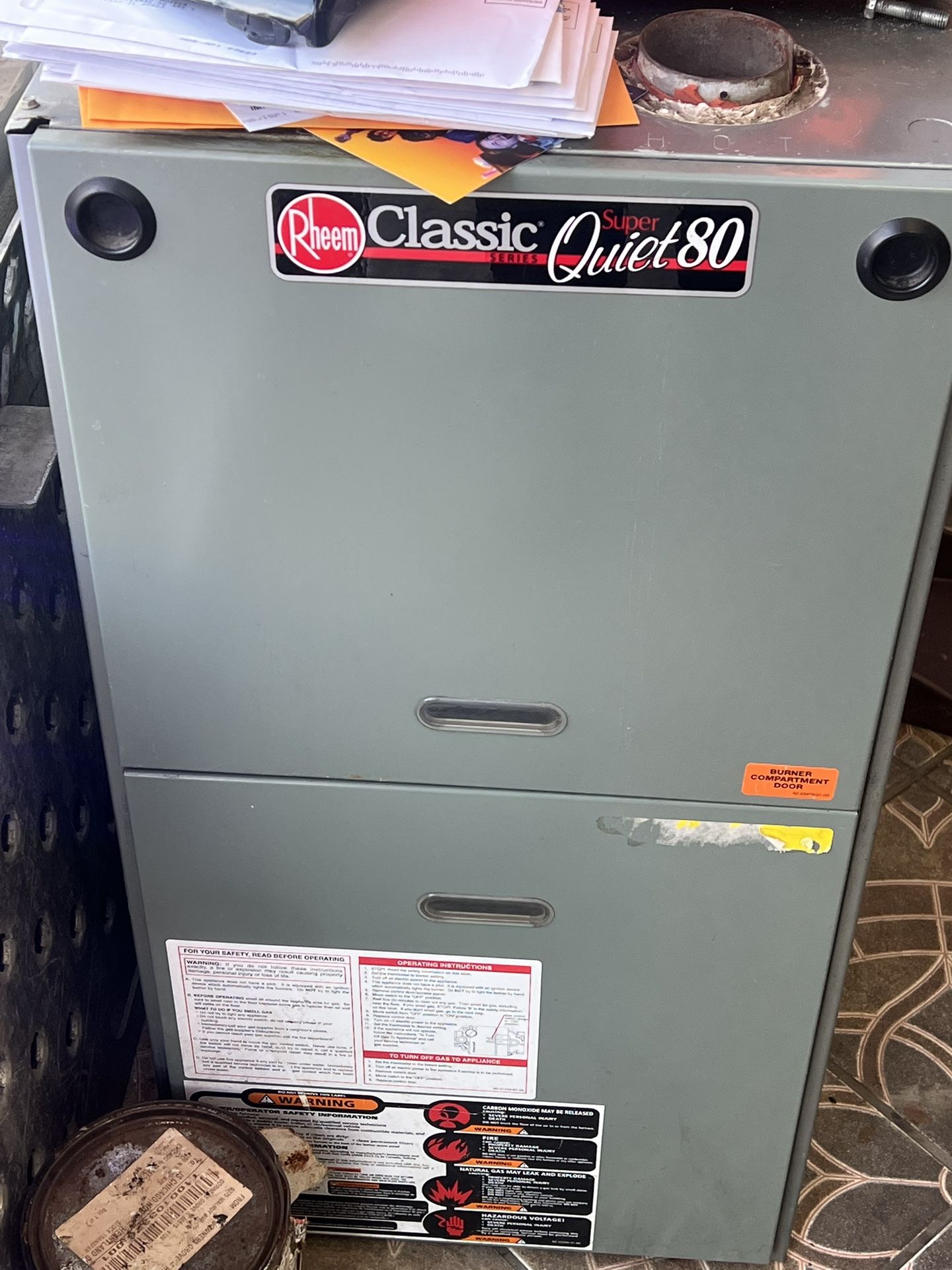 2006 RHEEM HEATER