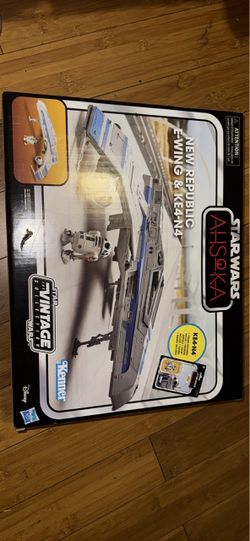 Star Wars Ahsoka New Republic E-WING & KE4-N4 The VINTAGE Collection - NEW