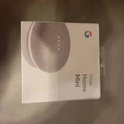 Brand new sealed Google Home Mini Smart Speaker with Google Assistant - Chalk