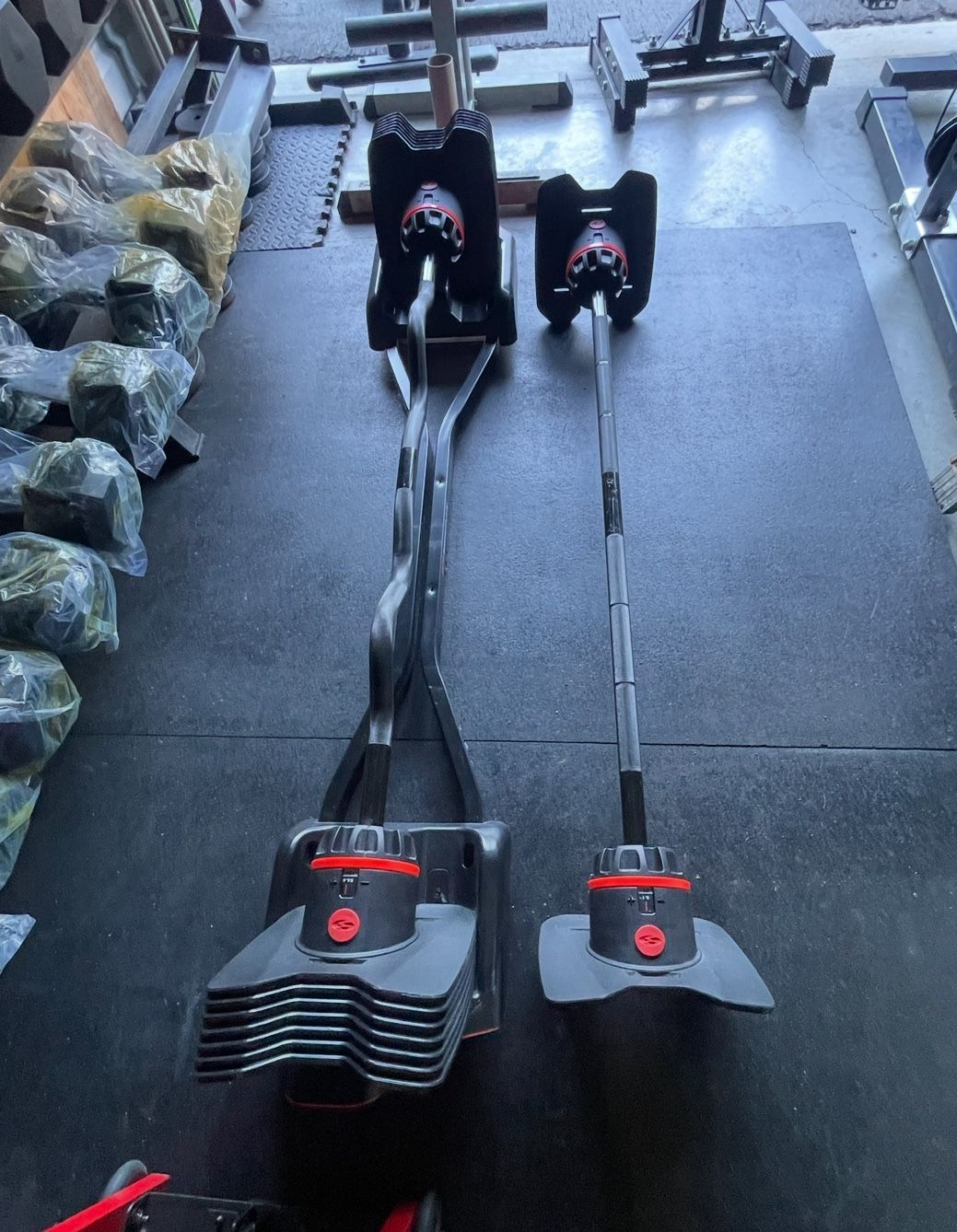 BowFlex SelectTech 2080 Barbell and Curl Bar…. Home Gym Fitness… $425 Price Is Firm!!!