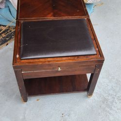 Used wood living room table