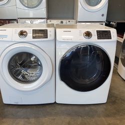SAMSUNG XL CAPACITY WASHER DRYER ELECTRIC SET 