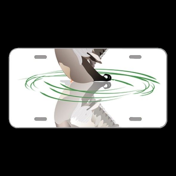 License Plate Novelty Car Front Duck Bird Mare Water Animal Animals