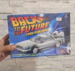 Back To The Future Time Machine Sealed In Box Model Kit Polar Lights
