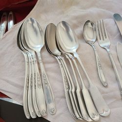 1847 Roger's Brothers Silver Plated Flatware 
