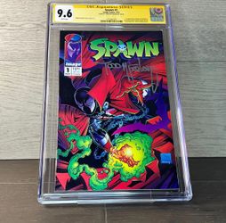 🔑 Spawn #1 - 1st Appearance of Spawn - Signed by Todd McFarlane CGC SS 9.6