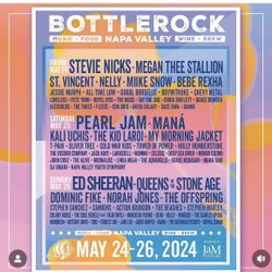 BottleRock 3 Day general Admission Pass