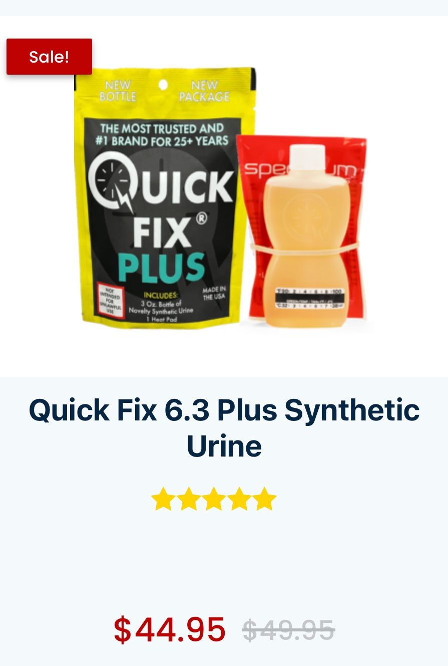 Synthetic Urine