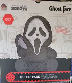 Ghost face figure Handmade by robots