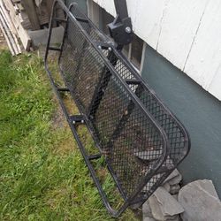 Hitch mount cargo carrier