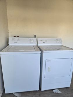 Washer and dryer set