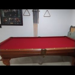 Marble Pool Table 