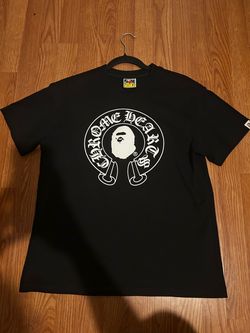 BAPE x Chrome Hearts Collab Graphic Tee