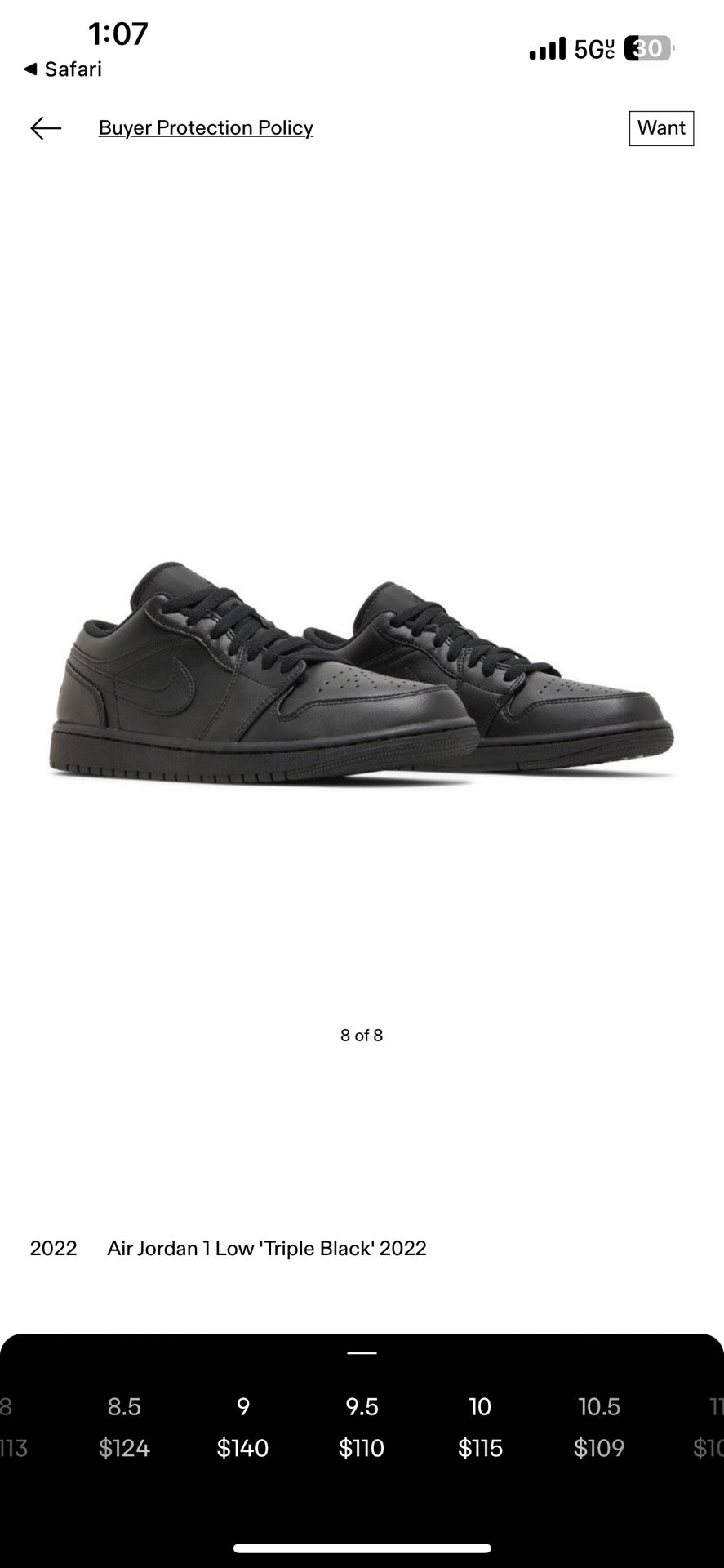 Nike air Jordan 1 Low