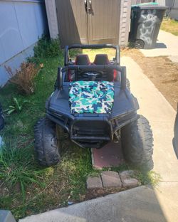 24V Rubber Tires Kid's Ride ON Power Wheels With Screen BT & Remote