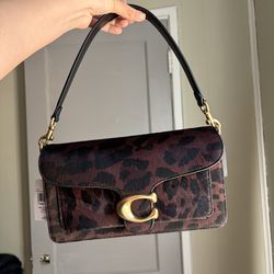 Coach Tabby 26 Leopard Calfhair Bag