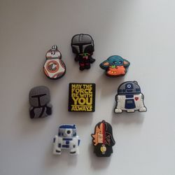BABY YODA STAR WARS CROC CHARMS 