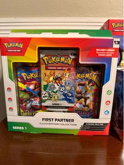 Pokémon  First Partner  – Series 1 (NEW) – 3 Available