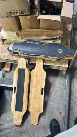 Skateboards and parts