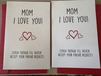 Mom I Love You! Card