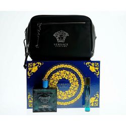 VERSACE - EROS 3PC SET W/BAG ( M ) 3.4 OZ