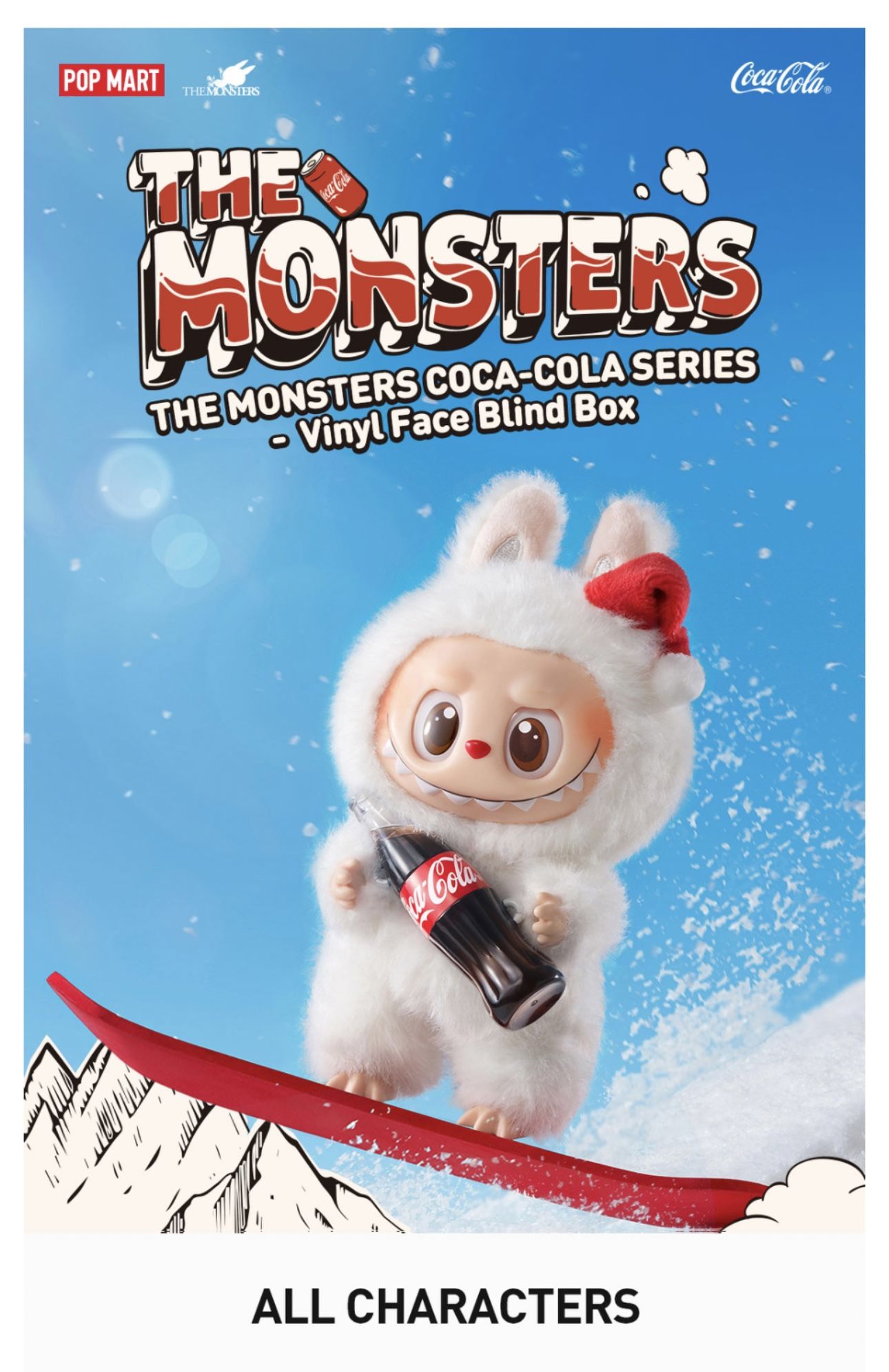 LABUBU - THE MONSTERS COCA-COLA SERIES-Vinyl Face Blind Box