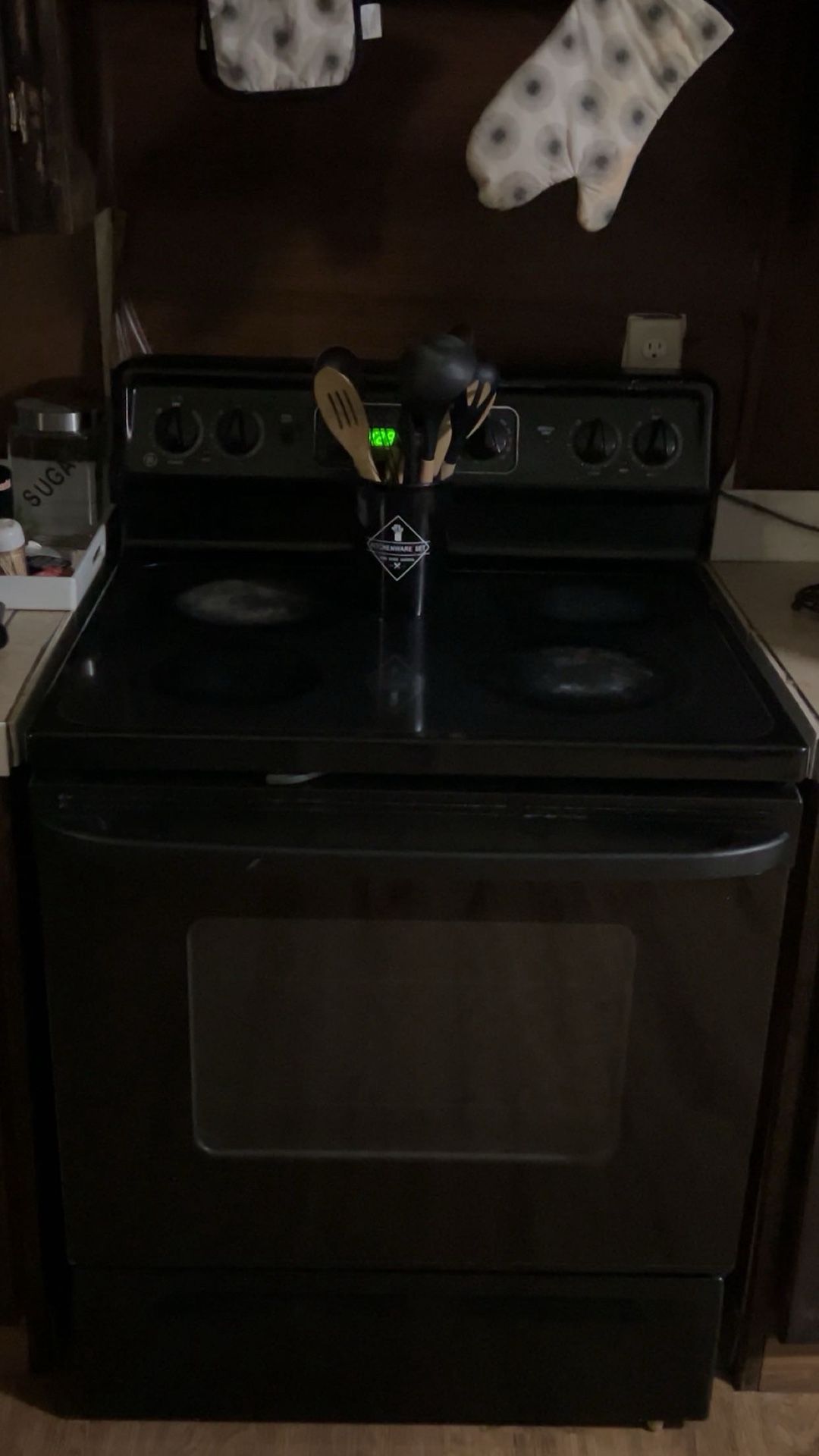 Refrigerator, Stove,