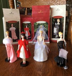 Barbie collectors series from the 1960 $15 each in original box