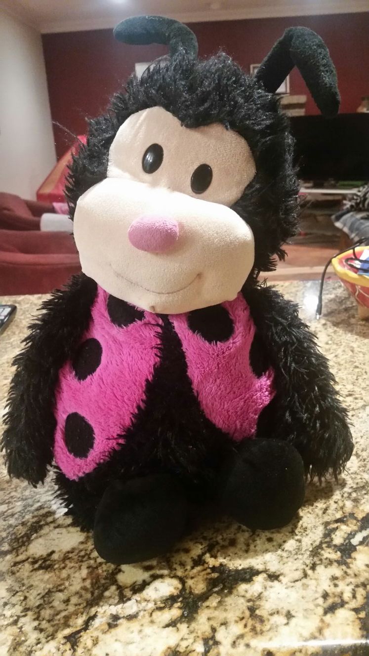 Happy Nappers Ladybug Play Pillow