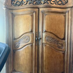 Big Beautiful Maple Armoire