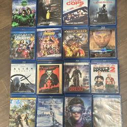 Blue Ray disks $5 per one or $20 per 5