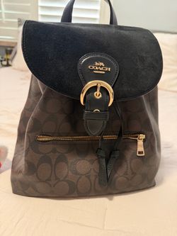 Coach backpack purse