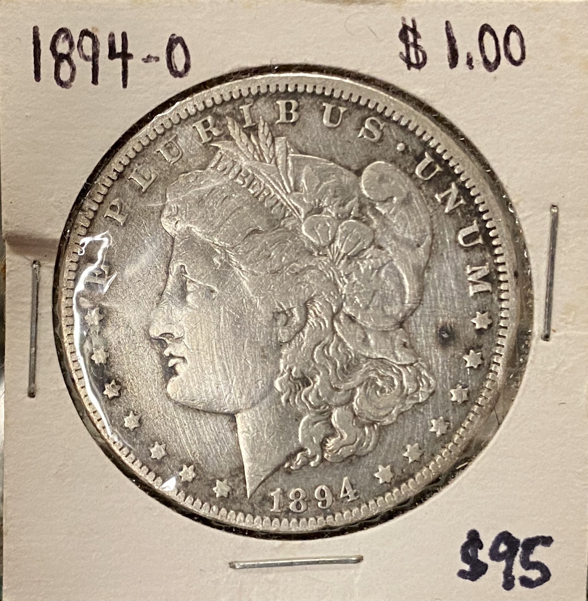 1894O Morgan Silver Dollar