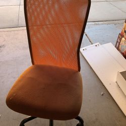 IKEA Orange Desk/Chair